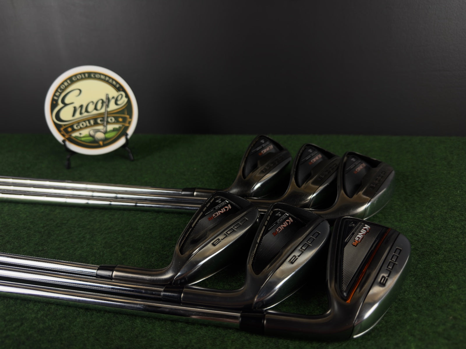 Cobra F6 Iron Set / 5 - PW / Cobra King Stiff Flex / USED