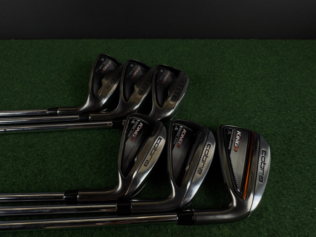 Cobra F6 Iron Set / 5 - PW / Cobra King Stiff Flex / USED