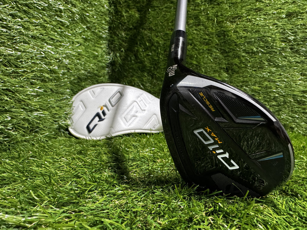 TaylorMade Qi10 Max Rescue 20° Hybrid - Stiff Flex - Right Hand