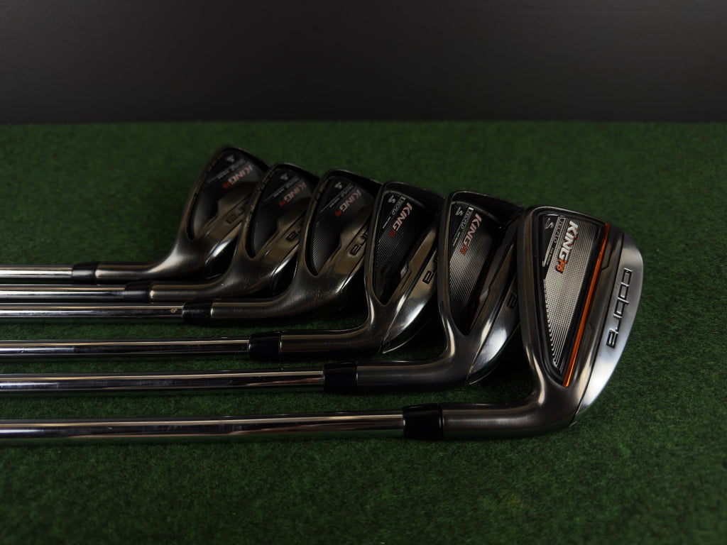 Cobra F6 Iron Set / 5 - PW / Cobra King Stiff Flex / USED