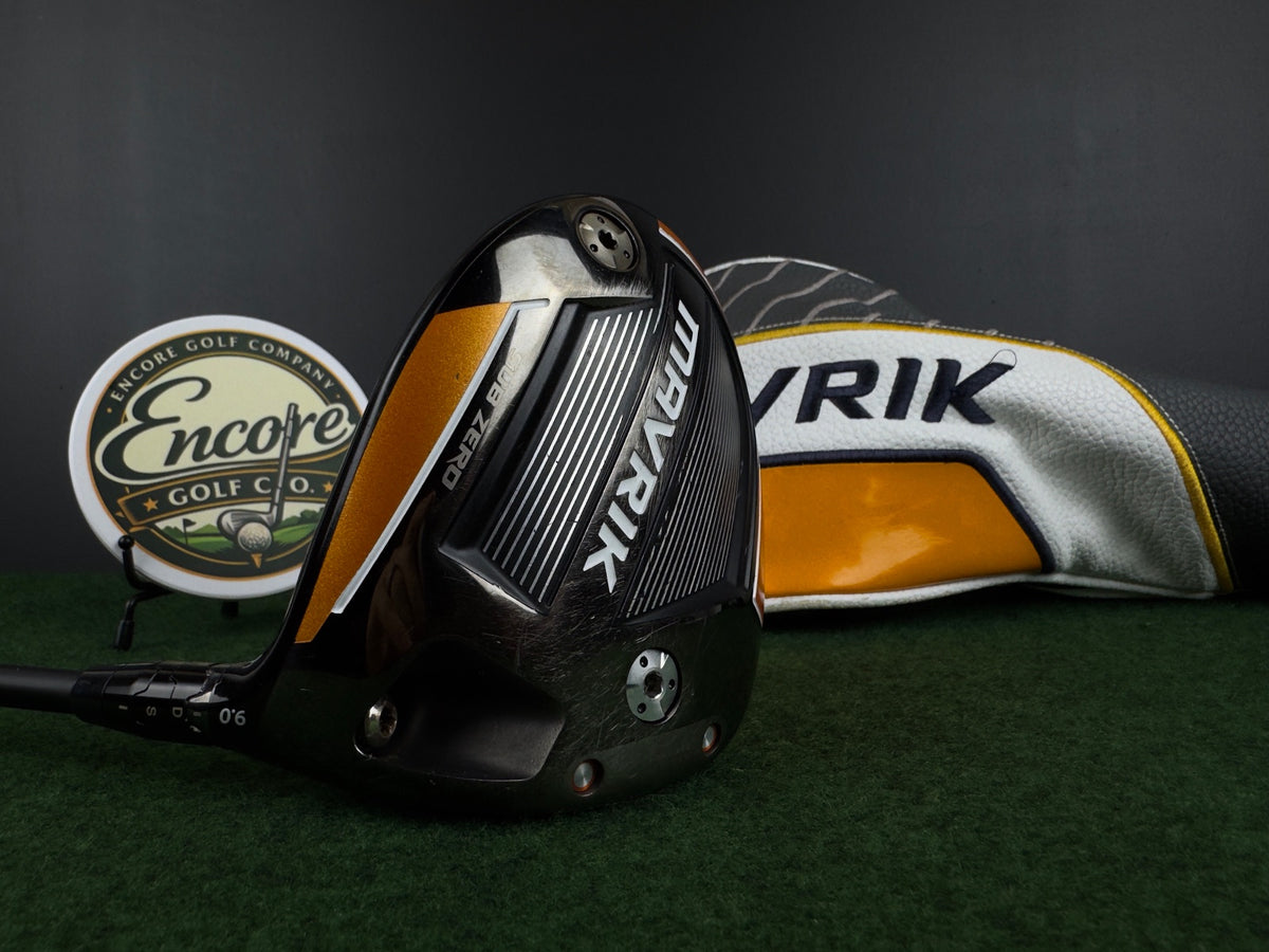 Callaway Mavrik Sub Zero Driver / 9 Degrees / Rogue White Stiff Flex / Used