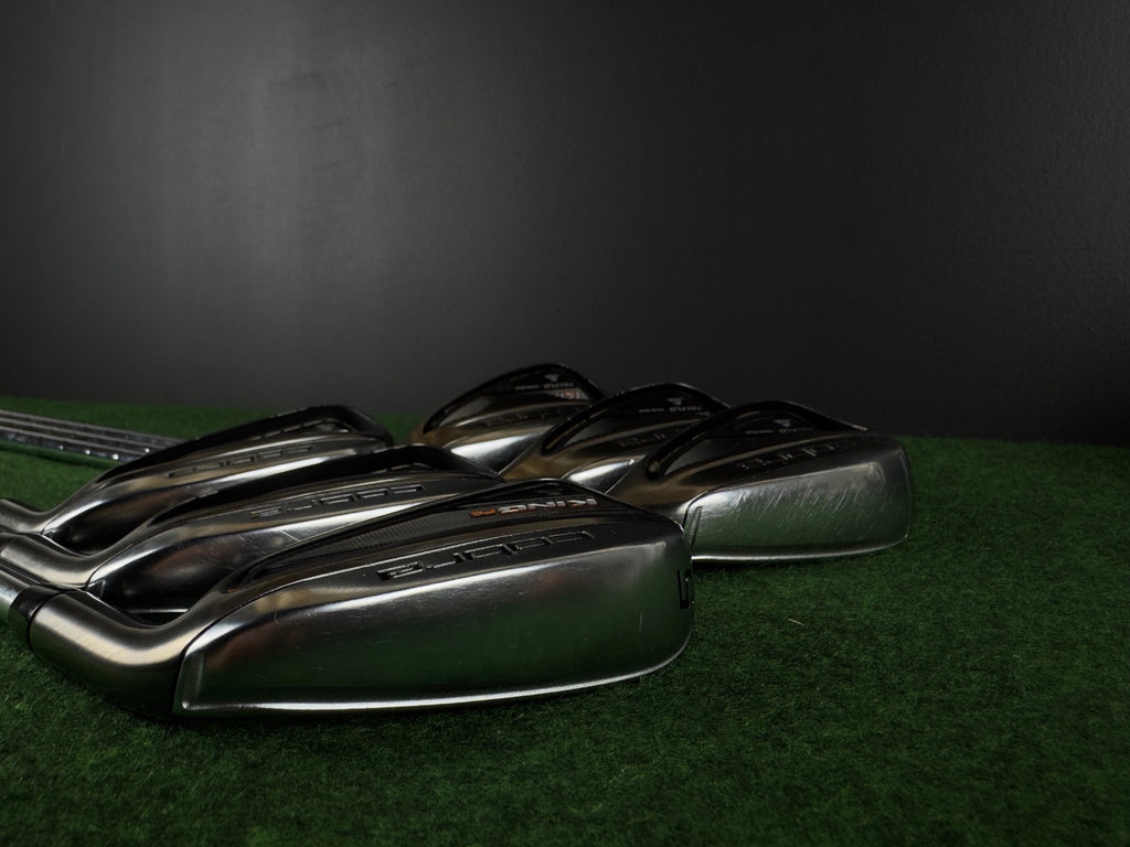 Cobra F6 Iron Set / 5 - PW / Cobra King Stiff Flex / USED